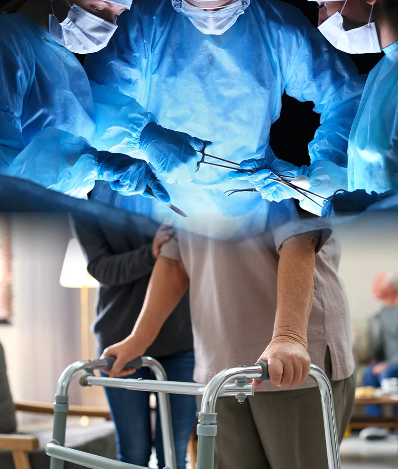 Minimál invazív csípőprotézis műtét és rehabilitáció